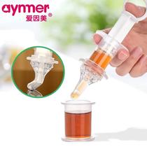 Ainmei dropper type medicine feeder for baby baby feeding water milk and medicine soft silicone head syringe medicine feeder