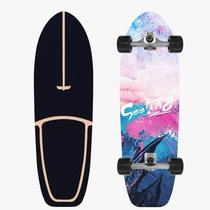 32-inch land surfboard pedal-free skateboard CX4PU steering bridge street brushing beginner surfing and skiing practice board