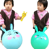 Jumping ball thick horn ball sensory training bouncing ball childrens horse toy kindergarten outdoor sports equipment for girls