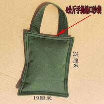 Portable Iron Sand Bag Iron Sand Palm Sand Bag Portable Iron Sand Bag Fitness Weight-bearing Rehabilitation Training Experiment Weighted Portable Bag