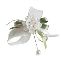Forest style small fresh wedding corsage set of bride and groom wedding corsage groomsmen bridesmaid wrist flower sister group flower
