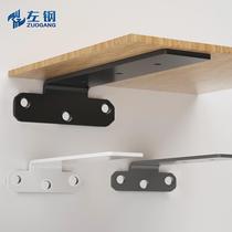 Wall triangular bracket invisible bracket storage rack tripod support rack suspended wall hanging bookshelf partition shelf bracket