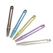 mini light titanium tweezer EDC gear clamp clip multiuse mul