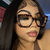 New Clear Thick Frame Eyewear Anti Blue Light Blocking Glass