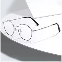 Metal Round Anti Blue Light Glasses Women Men Classic Square