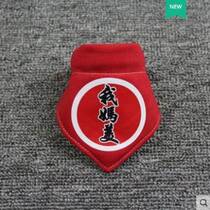 Comfortable and cute pet decorations dog neck scarf saliva towel big dog butterfly high-end soft pet small fresh and festive