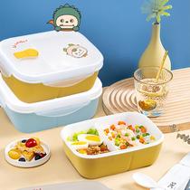 Creative lunch box microwaveable Japanese style insulated lunch box cute lunch box for office workers lunch box for students only
