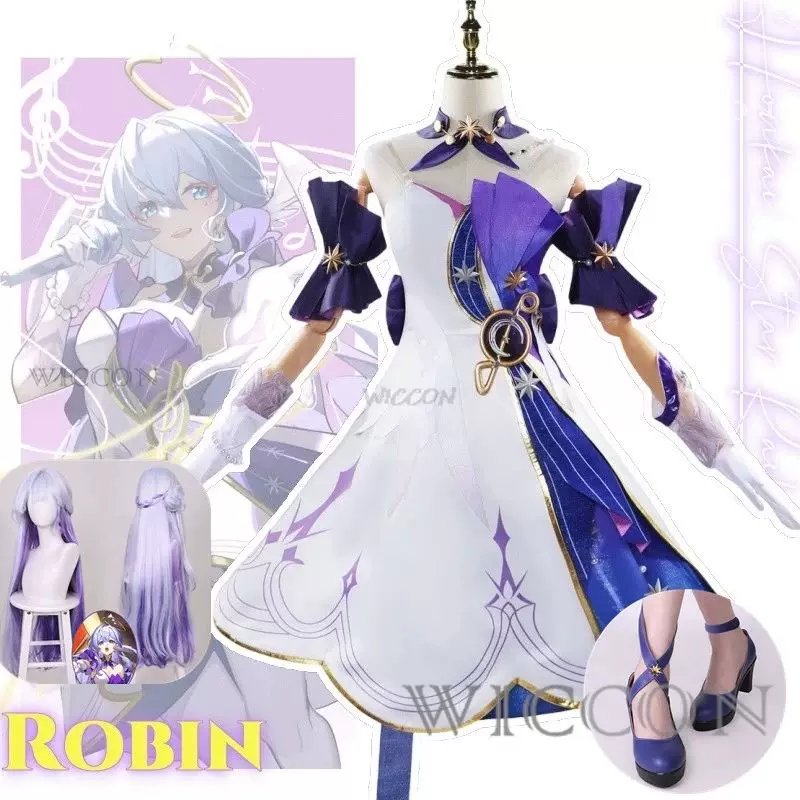 Robin косплей Аниме игра Honkai: Star Rail косплей костюм