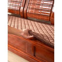 Wooden sofa cushion cushion non-slip solid wood four-season universal mahogany cushion wooden thick plush old-fashioned wood seat cushion