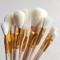 Gold tracing wool pen paint ceramic watercolor craft head pen oil painting brush color brush soft painting brush tool