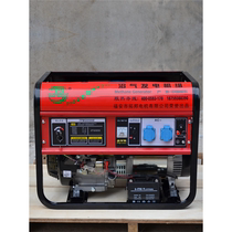Biogas generator small gas 220V single-phase 5000w household 380v three-phase 10kw 8 kilowatt farm use