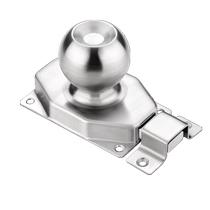 304 stainless steel ball latch lock handle door bolt wooden door hasp surface-mounted door pin bathroom anti-theft door lock