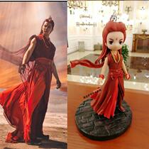 Wang Dongchengs soft clay figurines are custom-made according to the drawings and custom-made for film and television live-action Q-figures.