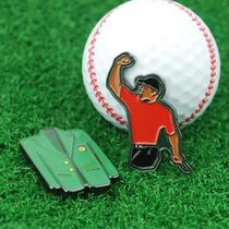 Golf Ball Mark Alloy Multicolor Tiger Green Jacket Marker Wo