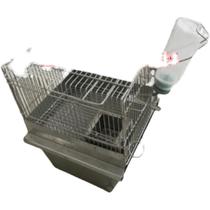 New metabolic cage for rats and mice. Metabolic cage. Urine and feces separation and collection can be placed directly on the ground without a shelf.