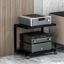 Power Amplifier Rack Sound Speaker Cabinet CD Liner Machine Hifi Equipment Multilayer Movable Place Bracket Foot Rest Cabinet