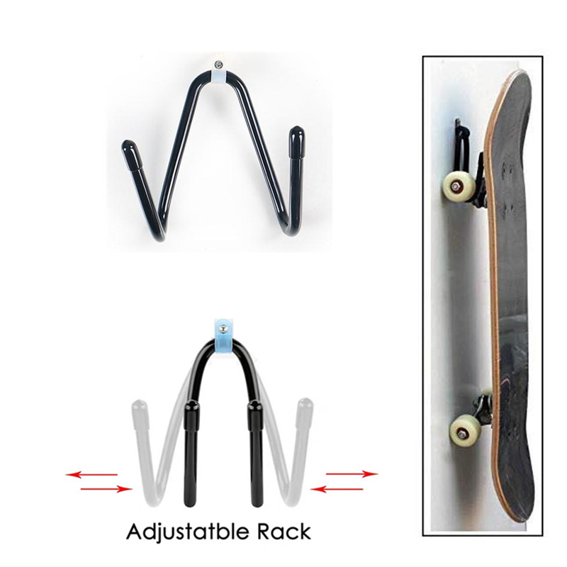 Four-Wheel Skateboard Hook, Musical Instrument Guitar, Guzheng, Home Storage Rack, Aluminum Alloy Material Wall Hook Storage Rack Four-Wheel Skateboard Hook, Musical Instrument Guitar, Guzheng, Home Storage Rack, Aluminum Alloy Material Wall Hook Storage Rack