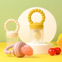 Baby Pacifier Fruit Feeder Baby Silicone Mesh Bag Pacifier F