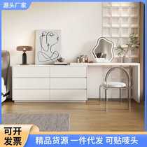 Dressing table cupboard dressing table all-in-one small apartment floor-standing bedroom dressing table home bedroom bedside cabinet