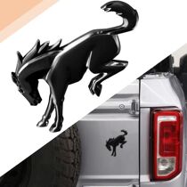 3D Emblem Decals Vinyl Rear Emblem Black ABS Tailgate Co