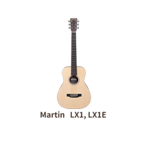 Martin Guitar Martin Guitar Little Martin LX1 LX1E Electric Folk Acoustic Guitar Travel Guitar