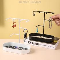 Storage box bracelet ring jewelry earrings home key hanging dresser desktop display stand hand jewelry% necklace