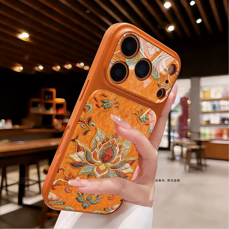 Sf Express Compatible Apple 17 Pro Max Phone Case, Genuine Leather, New Vintage Style with Woven Pattern, Instantly Transforms into a Large Window Design, iPhone 16 Pro Full-Cover Soft Case, Couple's Lightweight Anti-Drop Protective Cover, 15 Women's Model Sf Express Compatible Apple 17 Pro Max Phone Case, Genuine Leather, New Vintage Style with Woven Pattern, Instantly Transforms into a Large Window Design, iPhone 16 Pro Full-Cover Soft Case, Couple's Lightweight Anti-Drop Protective Cover, 15 Women's Model