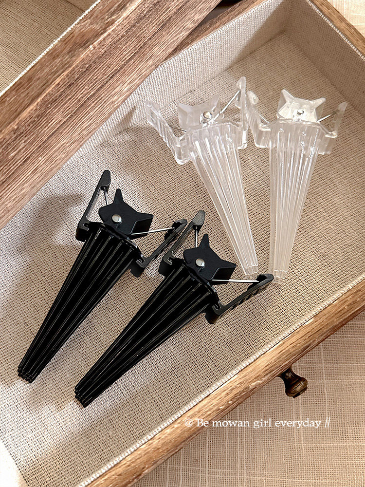 Fluffy Positioning Clip, Natural and Traceless, Unisex Bangs Clip, High Crown Hairstyle Organizing Tool, Hairpin, Duckbill Clip