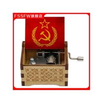 Internationale music box creative girl birthday gift for classmates and boyfriend with customizable pattern