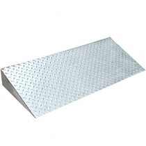 Stainless steel slope mat car stair uphill mat triangle B mat anti-slip step mat crossing ladder garage customization