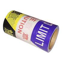 Conspiracy for CNMF8636C disposable PE traffic warning with police cordon engineering cautionary line construction guard stop with police