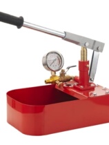 Floor heating leakage pressure test ppr water pipe pressure test household manual pressure test pump pressure pump inspection pump pressure instrument booster