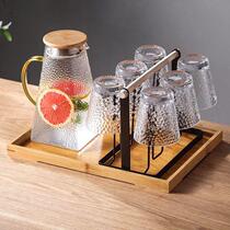 Xinjiang Tibet living room tea cup holder household storage rack creative water cup holder upside down drain rack iron collection