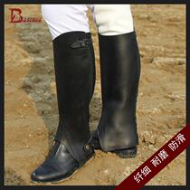Bachilong cowhide equestrian leggings equipment Chapus riding leggings harness supplies for men and women