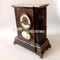 New ancient clock natural marble clock European winding antique model room movie props villa products