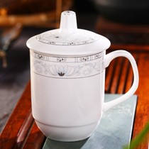 Grande capacité de production de thé en céramique épaissie avec couverture tasse thé tasse de thé cadeau à la maison en chinois 10 seulement la nostalgie