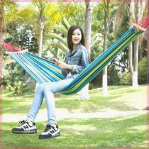 Hammock Canvas Outdoor Autumn Milliers de Field Anti-fall Adults Double Hanging Chair Dorm Room Indoor Camping