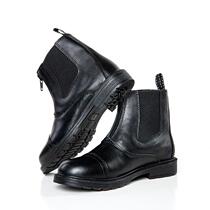 Children Bull Leather Equestrian Items Equipped Horse Boots Riding Training Professional Competition Non-slip Obstacle Racing Rider Short Boots