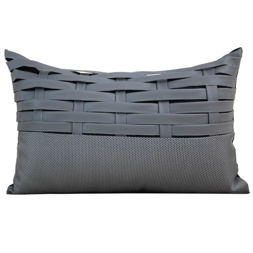 Простой современный черно -белый свет роскошные подушка гостиная диван на подушках на подушках с подушкой.