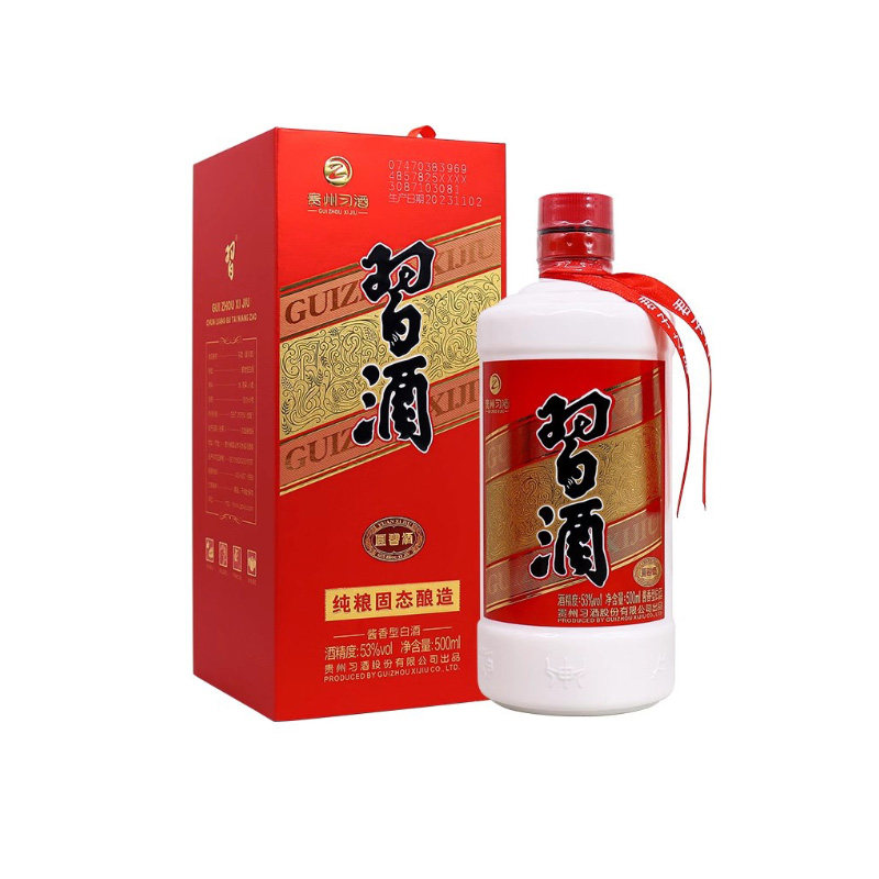 贵州习酒53度圆习酒500ml单瓶盒装酱香型白酒粮食酒评价- 淘宝网