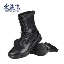 Summer Money Boots Safety Shoes Mesh Breathable Combat Boots Ultralight Combat Boots Anti-Slip Abrasion Resistant Shoes Anticollision