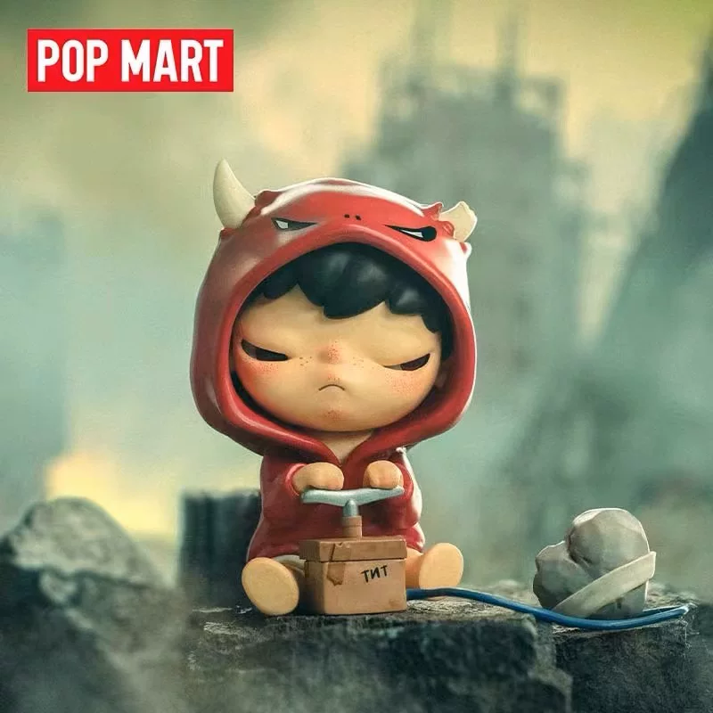 Popmart Bubble Mart Hirrono убийственная серия на 4-м поколении четвертого поколения четвертого поколения слепой слепой игра удачи подарок