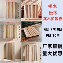 Sixth order seventh order eightth order and tenth order diffusion plate quadratic remainder cinema conference room multifunctional playback hall acoustic diffusion