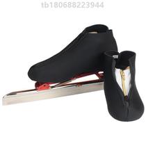 Speed skating warm shoe bag plus velvet roller skate cover full skate shoes cold-proof shoe cover skate shoes short track zipper