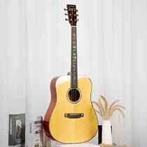 All single guitar D barrel guitar single board folk guitar 41 inch mahogany