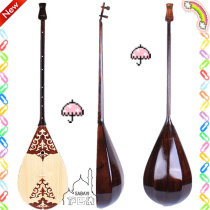 Kazakh import instruments hand in hand to make national musical instruments stage performances The winter does not play the standard violin