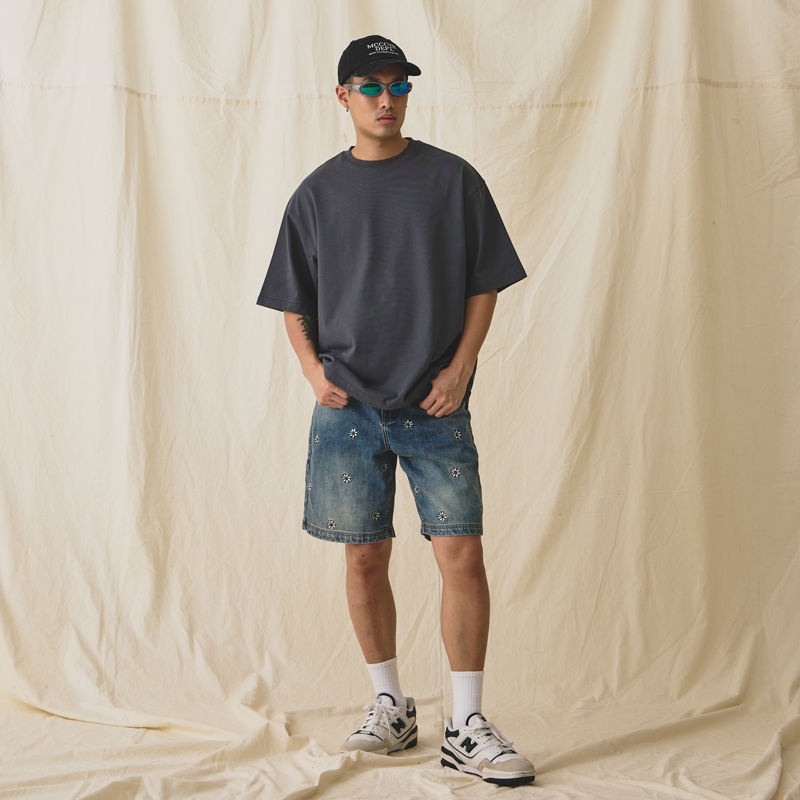 Smg Sun, Moon, Star Image Short Sleeve T-Shirt S.M.S Graphic Tee