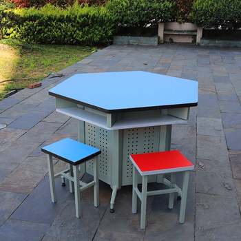 Children's learning tables and chairs, primary and secondary school students' desks and chairs, school desks and chairs, training class desks and chairs