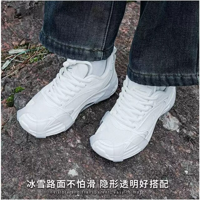 10-Tooth Ice Cleats Anti-Slip Shoe Covers for Winter Outdoor Snow and Ice, Children's and Adult Shoe Spikes, Snow Boot Anti-Slip Tool