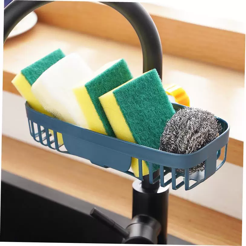 Kitchen Accessories Sink Drain Rack Storage Faucet Holder